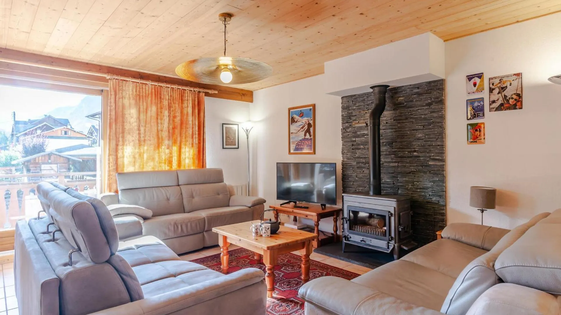Charmant T4 A Morzine, Proche Centre Et Remontees, Ideal Pour 8 Pers., Garage Inclus - Fr-1-754-13 Apartment Morzine